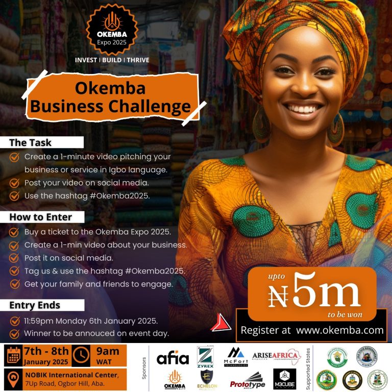 Announcing Okemba Expo 2025 Igbo Business Challenge