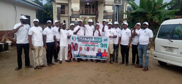 Renewed Hope Grassroots Movement Obowo Coordinator Urges Obowians to Embrace and Uphold RHG Movements Vision and Support President Tinubu’s Reelection
